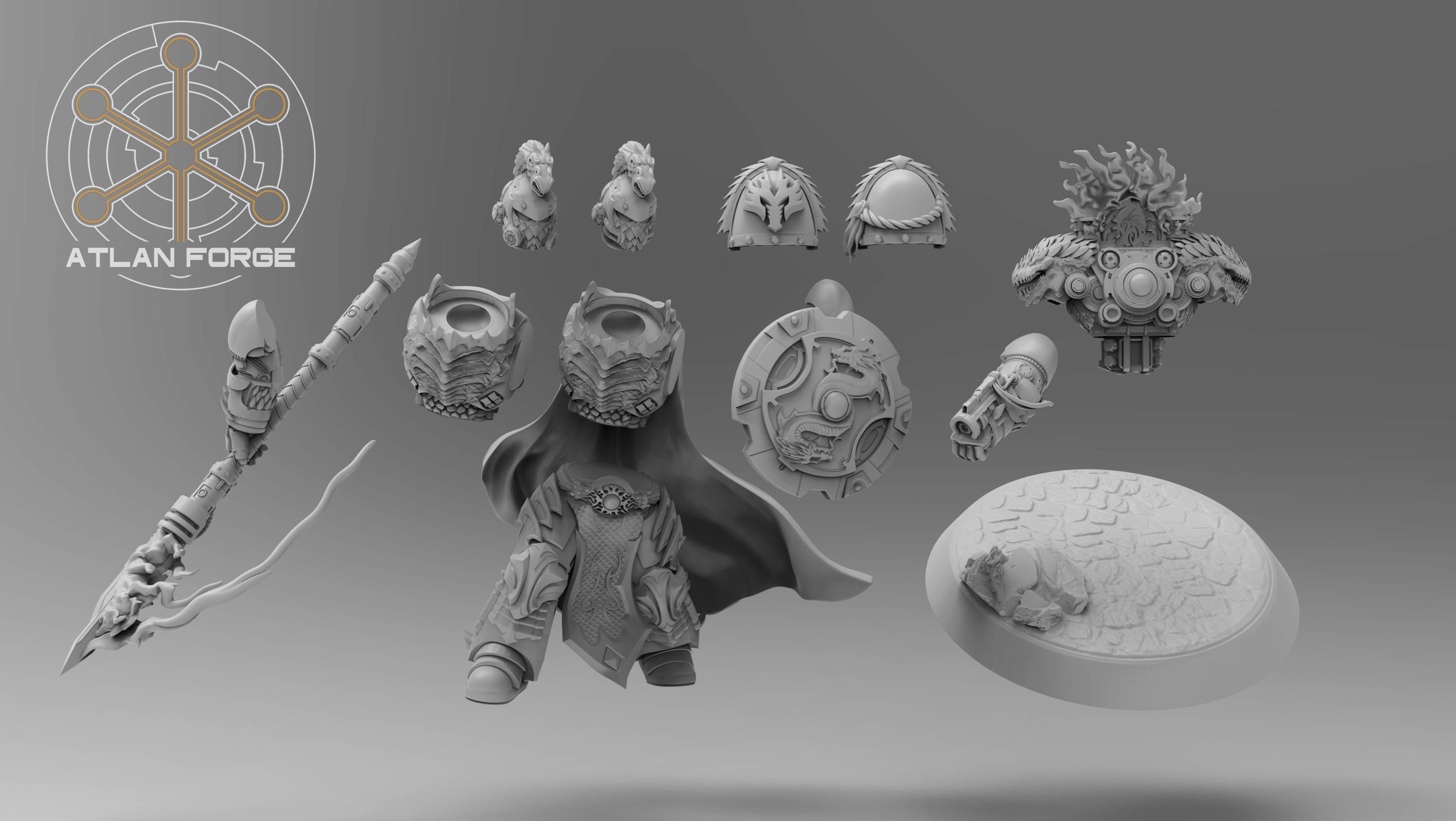 Dragon Knights Captain | Atlan Forge