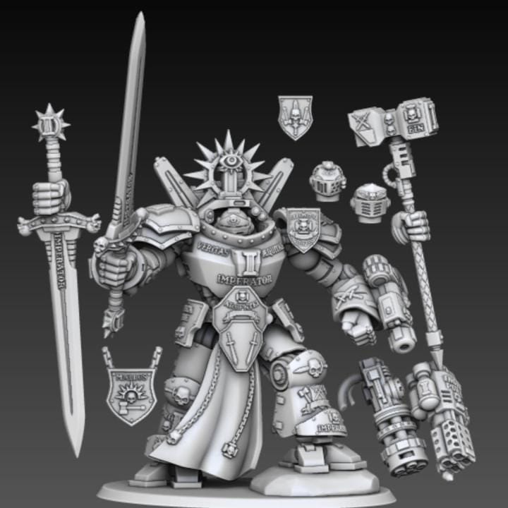 Silver Wardens Dread Walker Demon Slayer Knight | DMG Minis