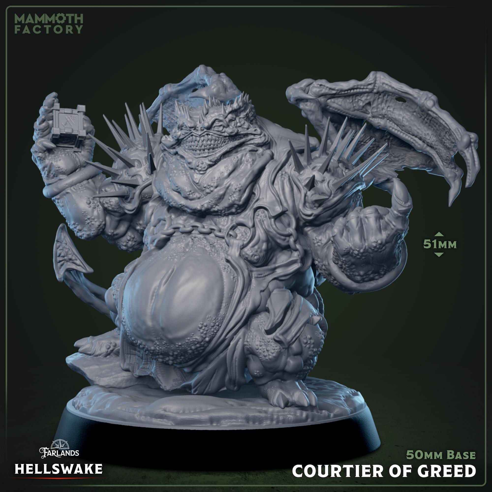 Courtier of Greed | Mammoth Factory
