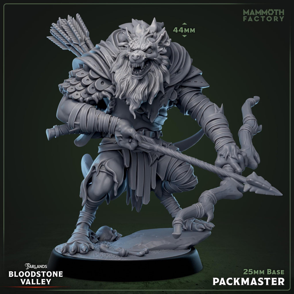 Boneyard Gnoll Packmaster | Bloodstone Valley | Mammoth Factory