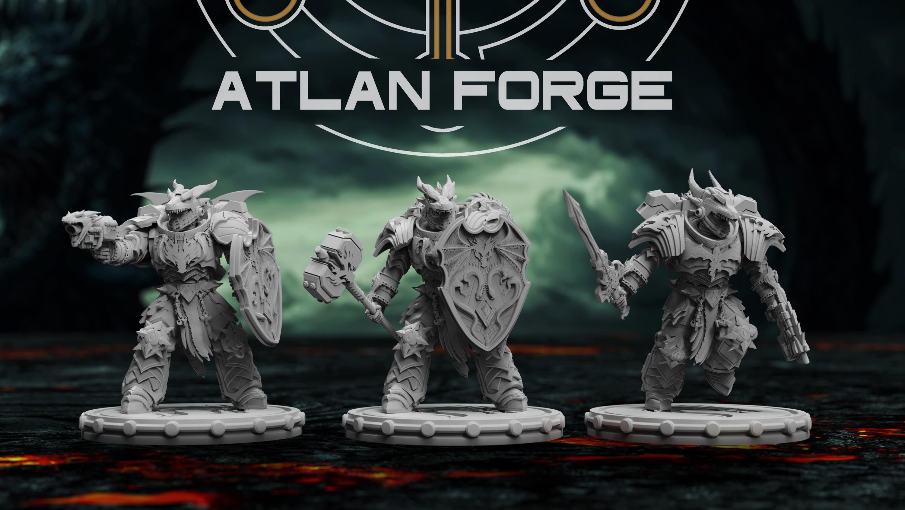 Dragon Knights Veterans | Atlan Forge