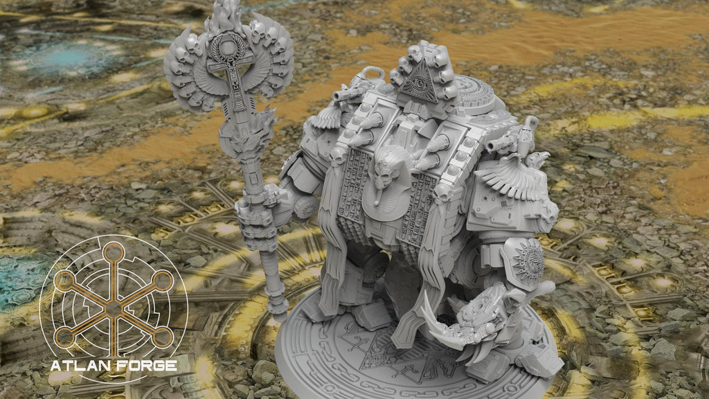 Aegyptian Royal Dreadnought | Atlan Forge