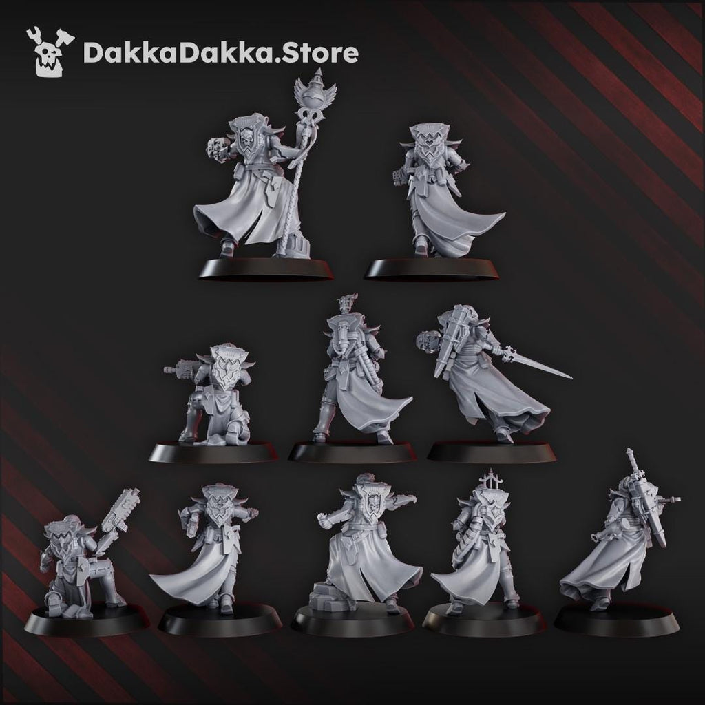 Maidens of Vengence Squad (x10) Preassembled and Build Kit | DakkaDakka