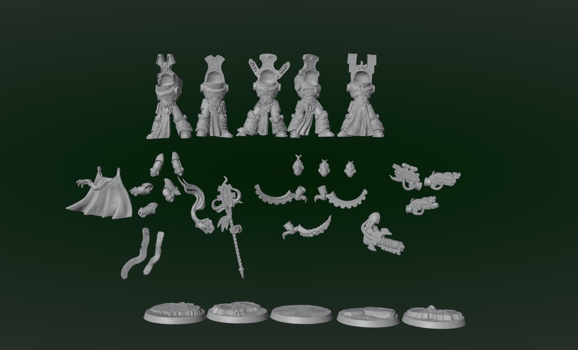 1KHijos De Pulvo Escarabas Termies | DMG Minis