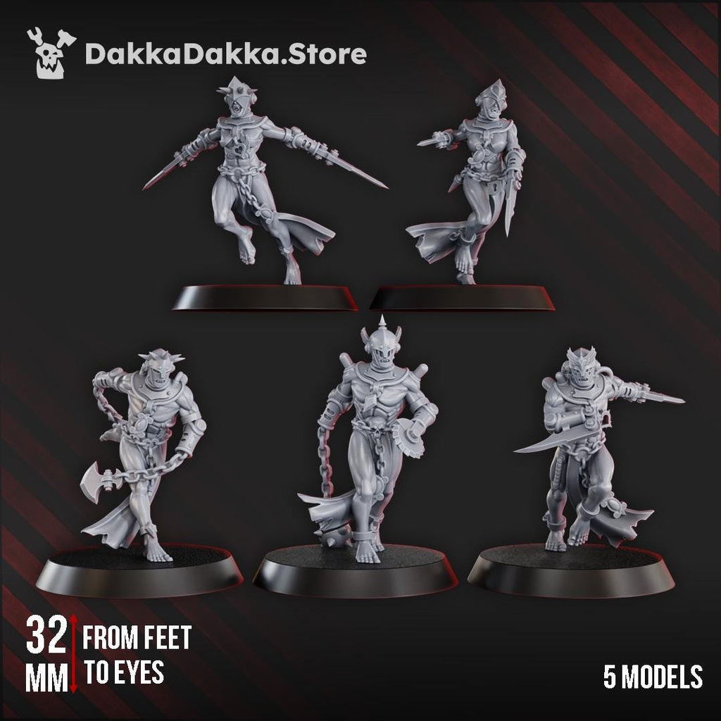 Chained Bloodbearers Squad (x5) | Dakkadakka