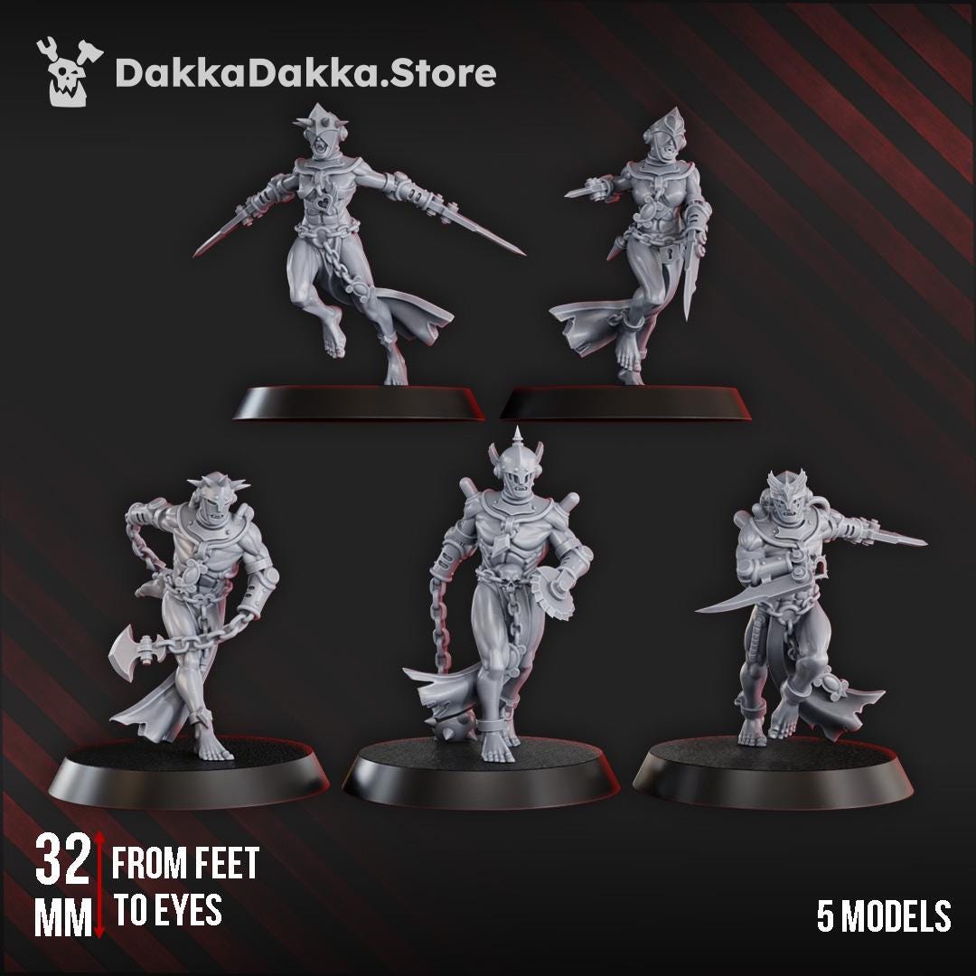 Chained Bloodbearers Squad (x5) | Dakkadakka