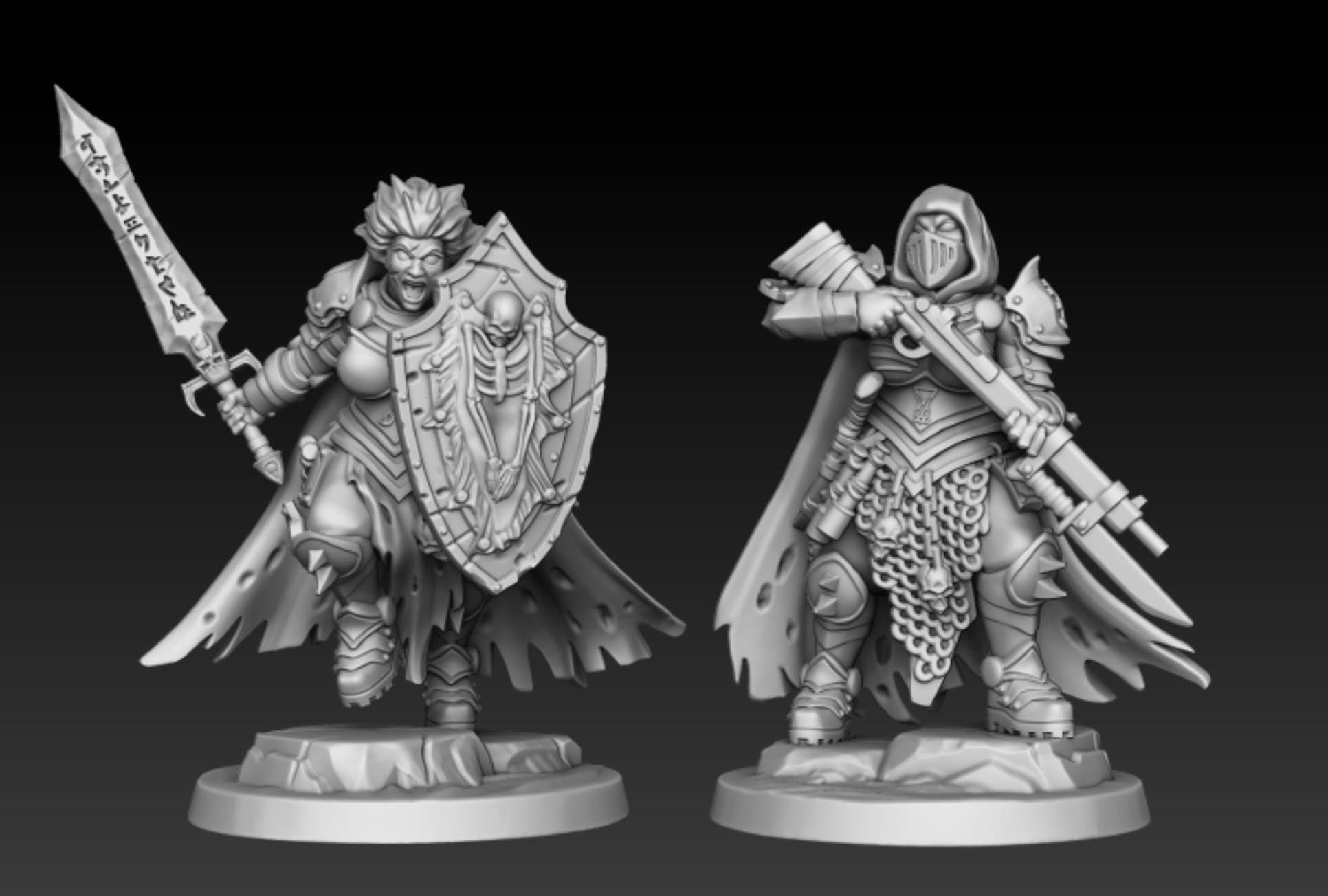 Infernal Trench Knights | DMG Minis