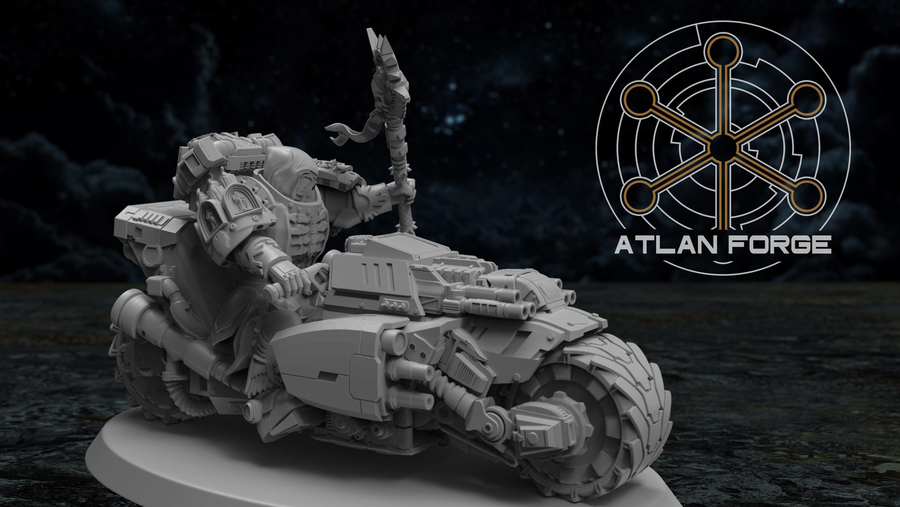Battle Priest on Bike | Atlan Forge