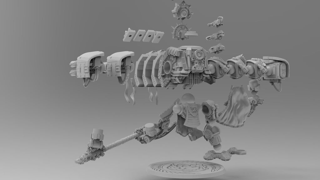 Angelic Lion Dreadnought | Atlan Forge