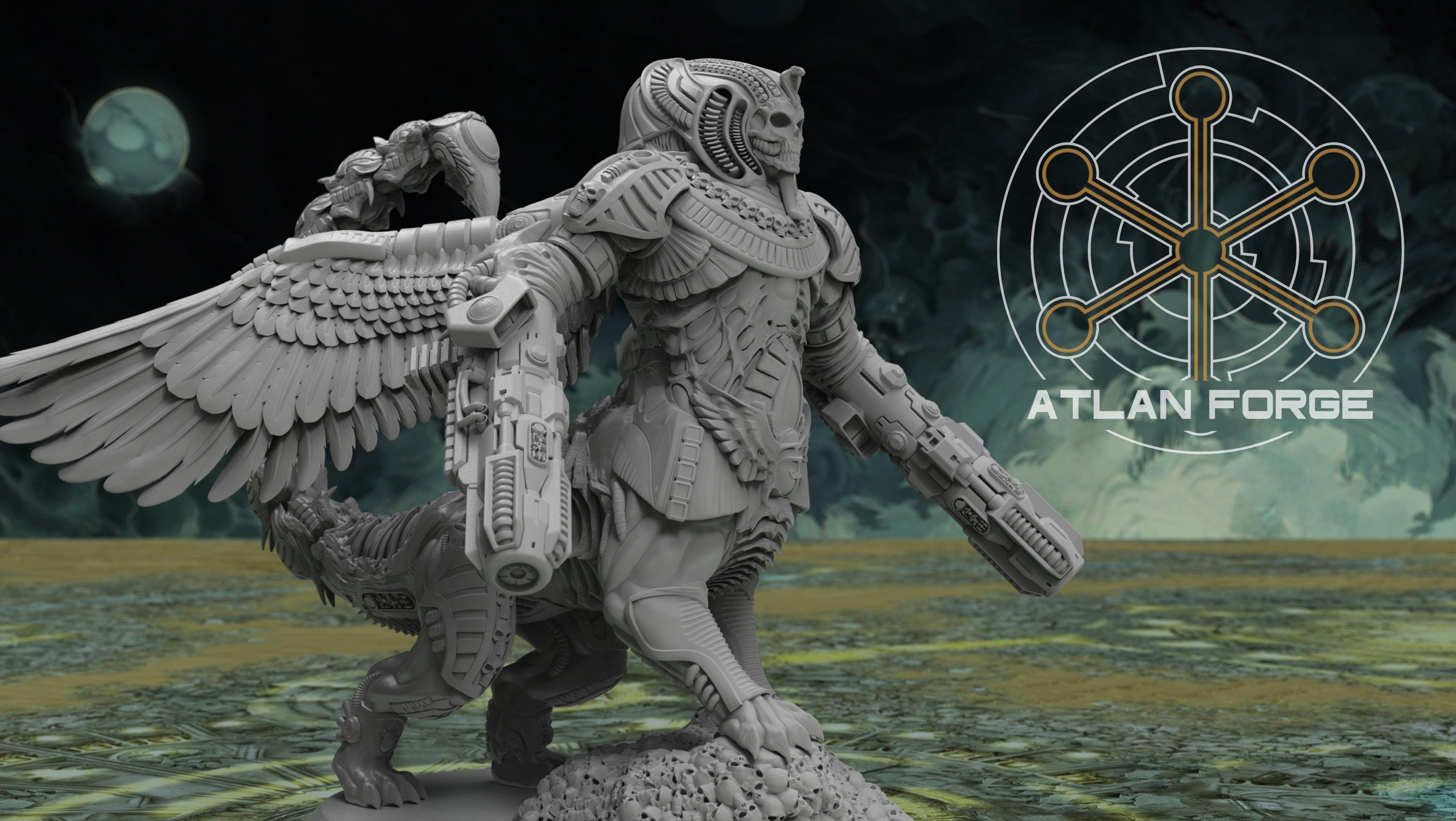 Aegyptian Battle Sphinx | Atlan Forge