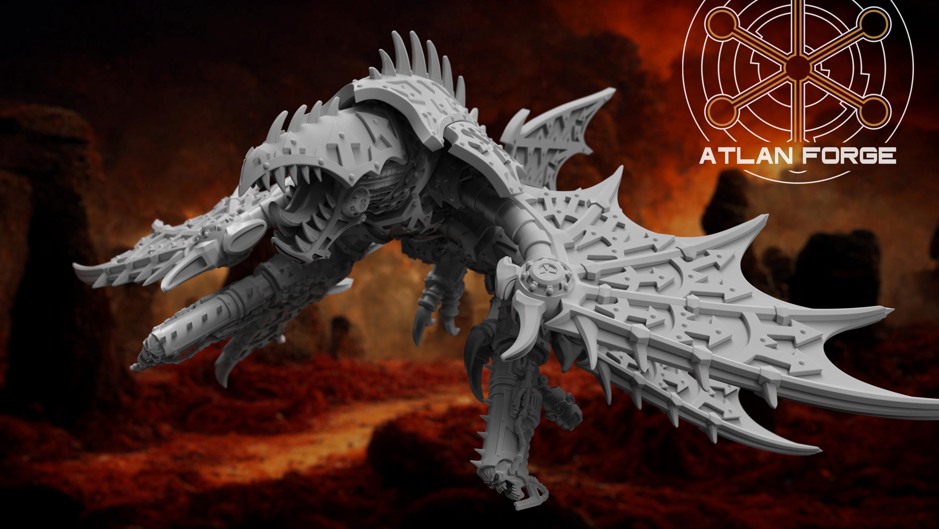 Demonic Cyberdrake | Atlan Forge