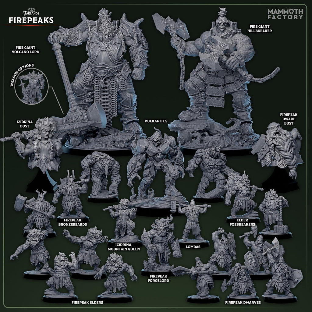 Fire Giant Volcano Lord | Mammoth Factory