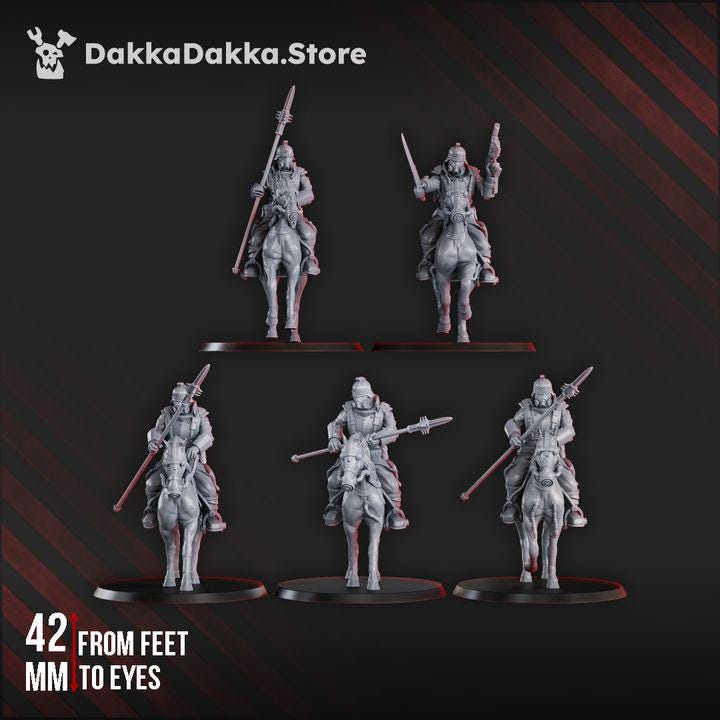 2nd Death Division Cavalry Squad x5 | DakkaDakka