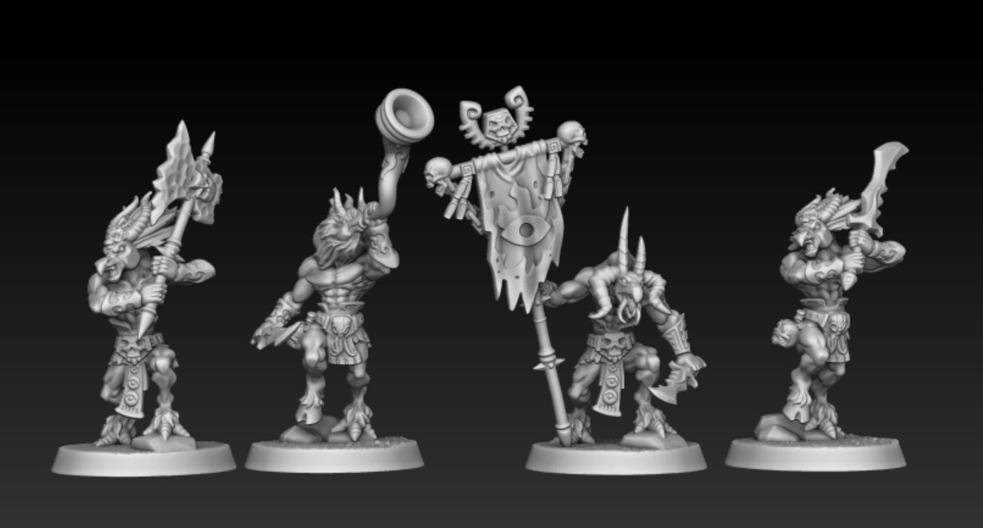 1KHijos de Pulvo Sa'Angar Birdmen | DMG Minis