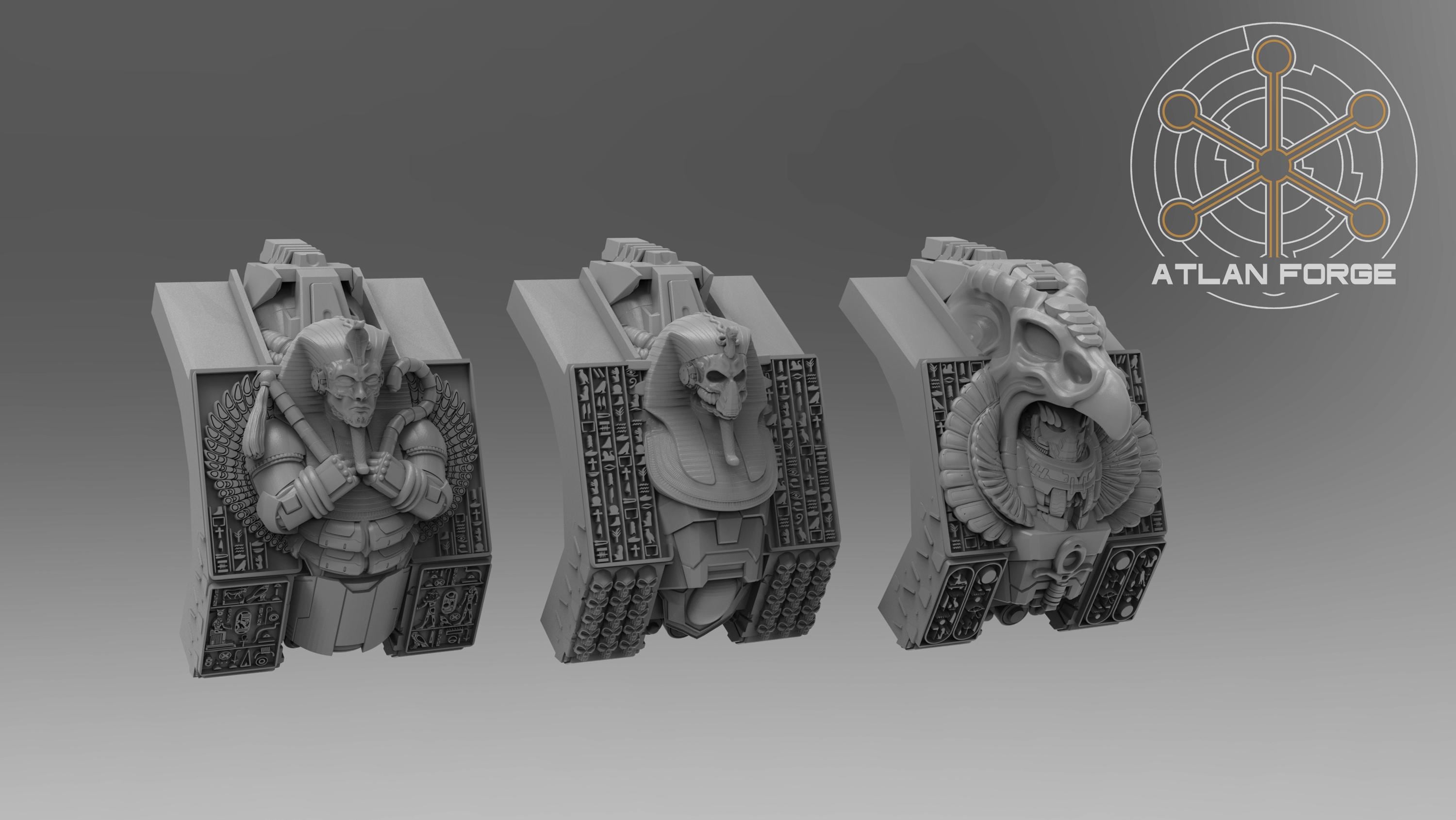 Aegyptian Royal Dreadnought | Atlan Forge