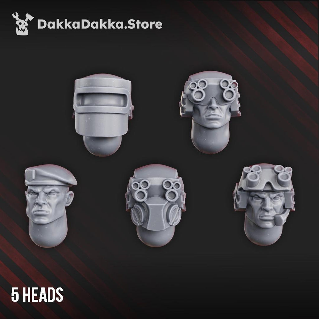 The Phaeton Lead Squad (build kit) | DakkaDakkaStore Resin Proxies for Table Top Wargaming