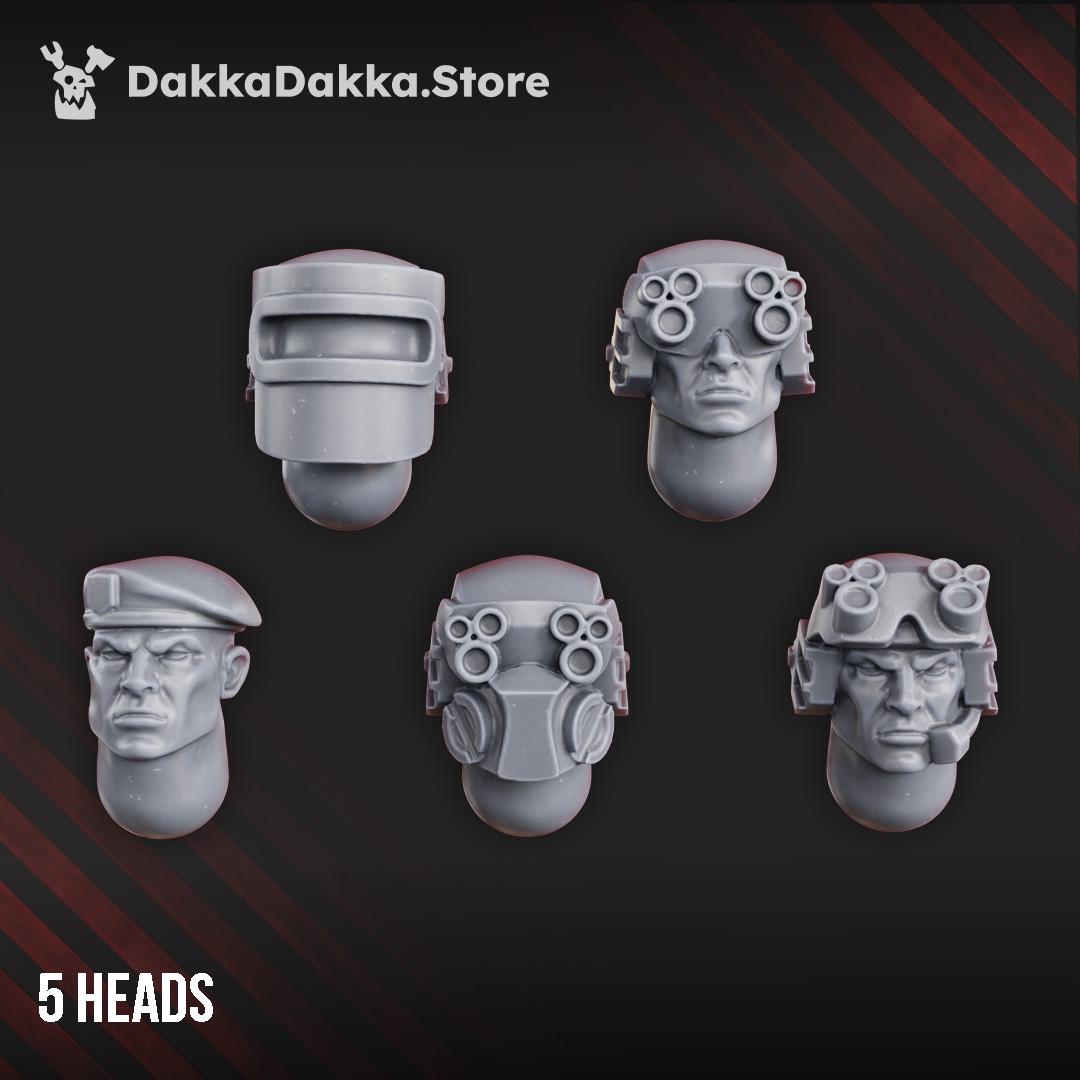 The Phaeton Lead Squad (build kit) | DakkaDakkaStore Resin Proxies for Table Top Wargaming