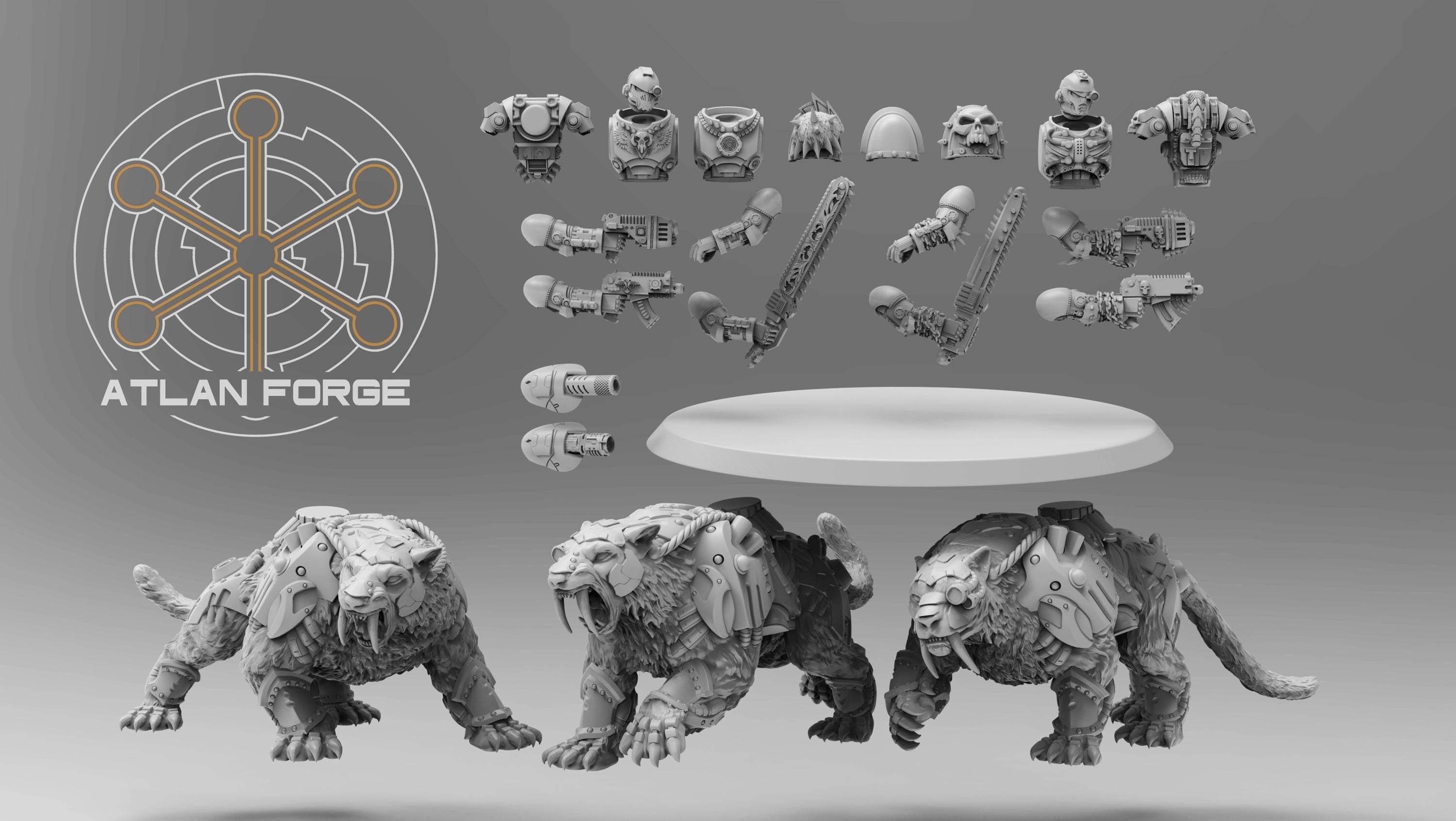 Sabertooth Riders | Atlan Forge