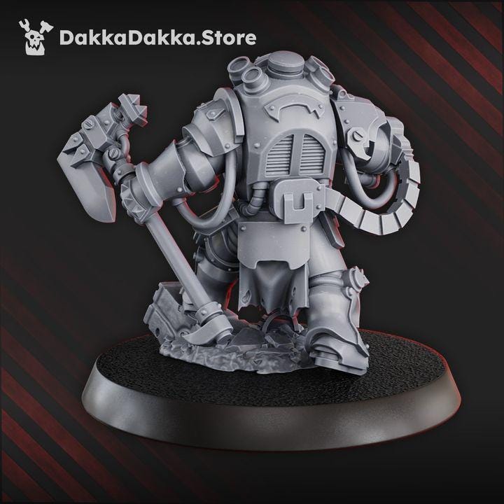 Gorgwork Comander In heavy armor | DakkaDakka