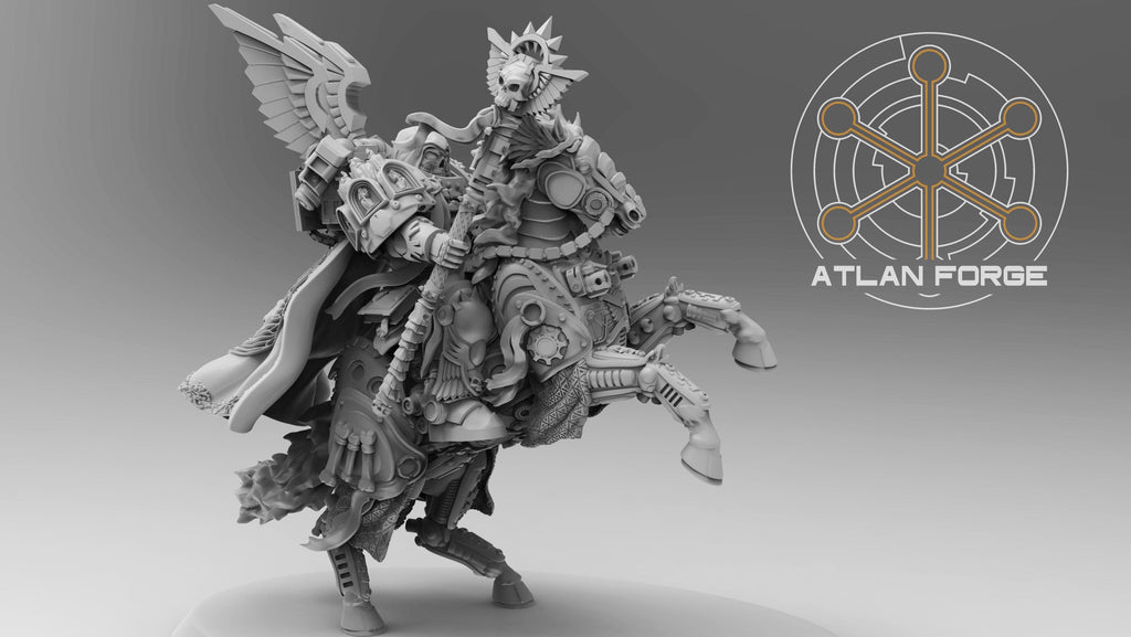 Mounted Angelic Battle Priest | Atlan Forge