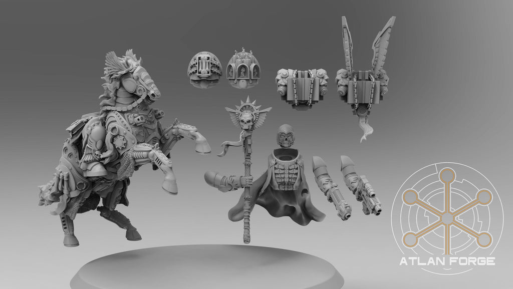 Mounted Angelic Battle Priest | Atlan Forge