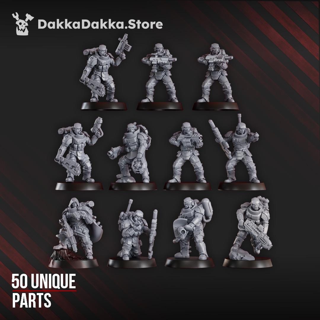 Phaeton Guard Special Forces (build kit) | DakkaDakka