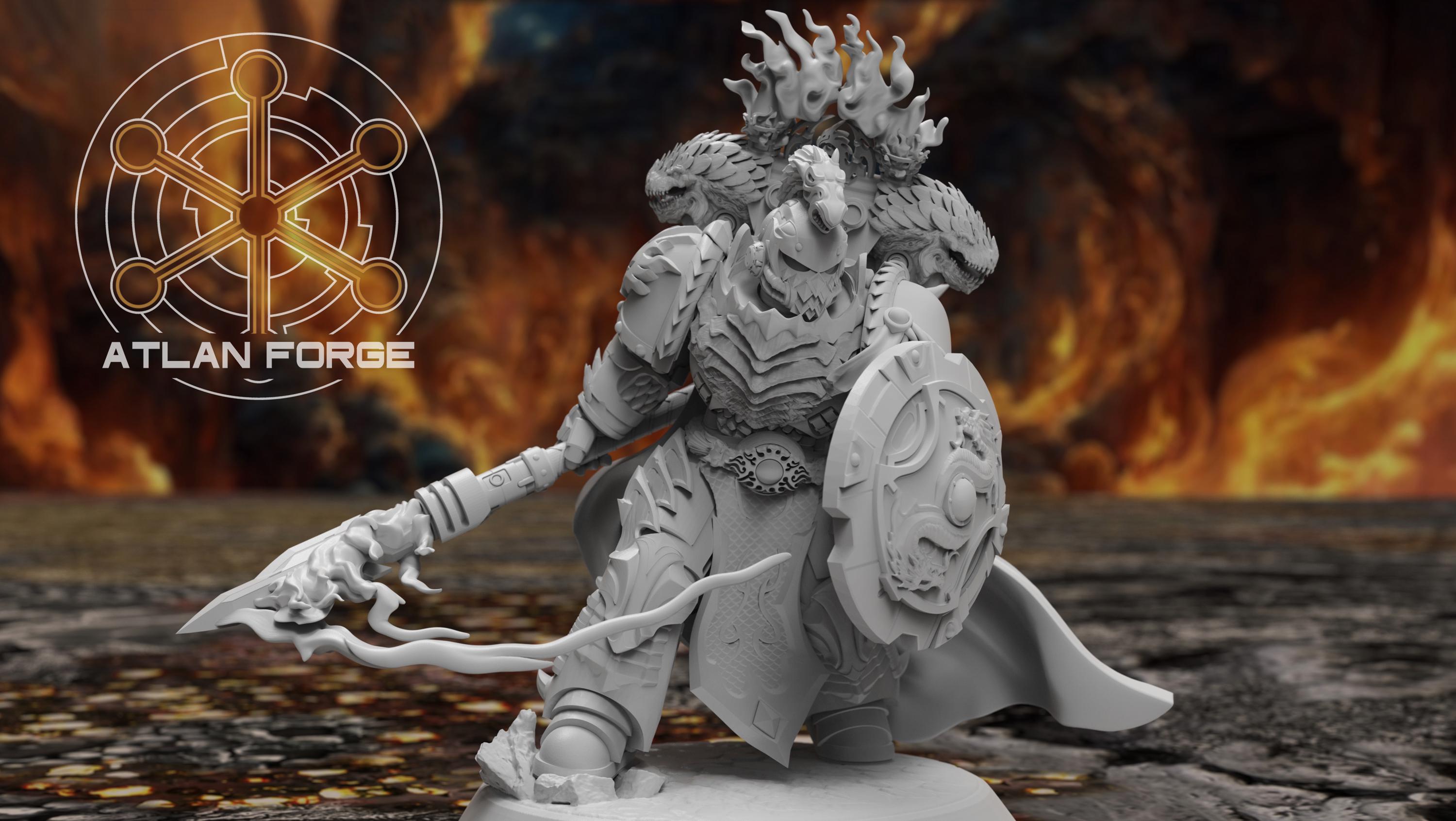 Dragon Knights Captain | Atlan Forge