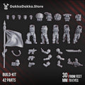 The Phaeton Lead Squad (build kit) | DakkaDakkaStore Resin Proxies for Table Top Wargaming