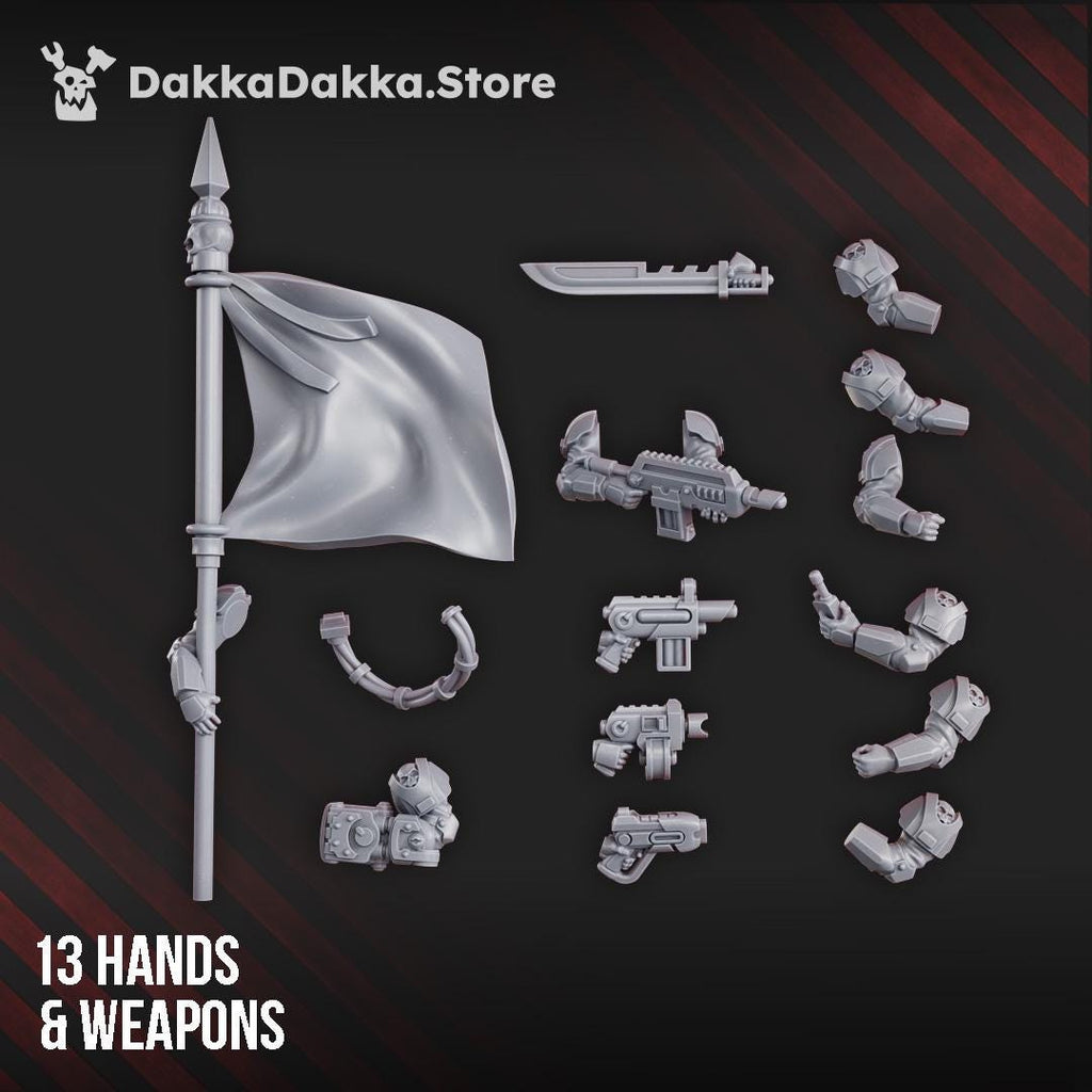 The Phaeton Lead Squad (build kit) | DakkaDakkaStore Resin Proxies for Table Top Wargaming