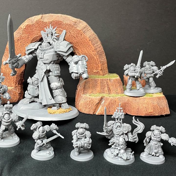 Silver Wardens Dread Walker Demon Slayer Knight | DMG Minis