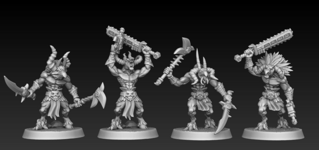 1KHijos de Pulvo Sa'Angar Birdmen | DMG Minis