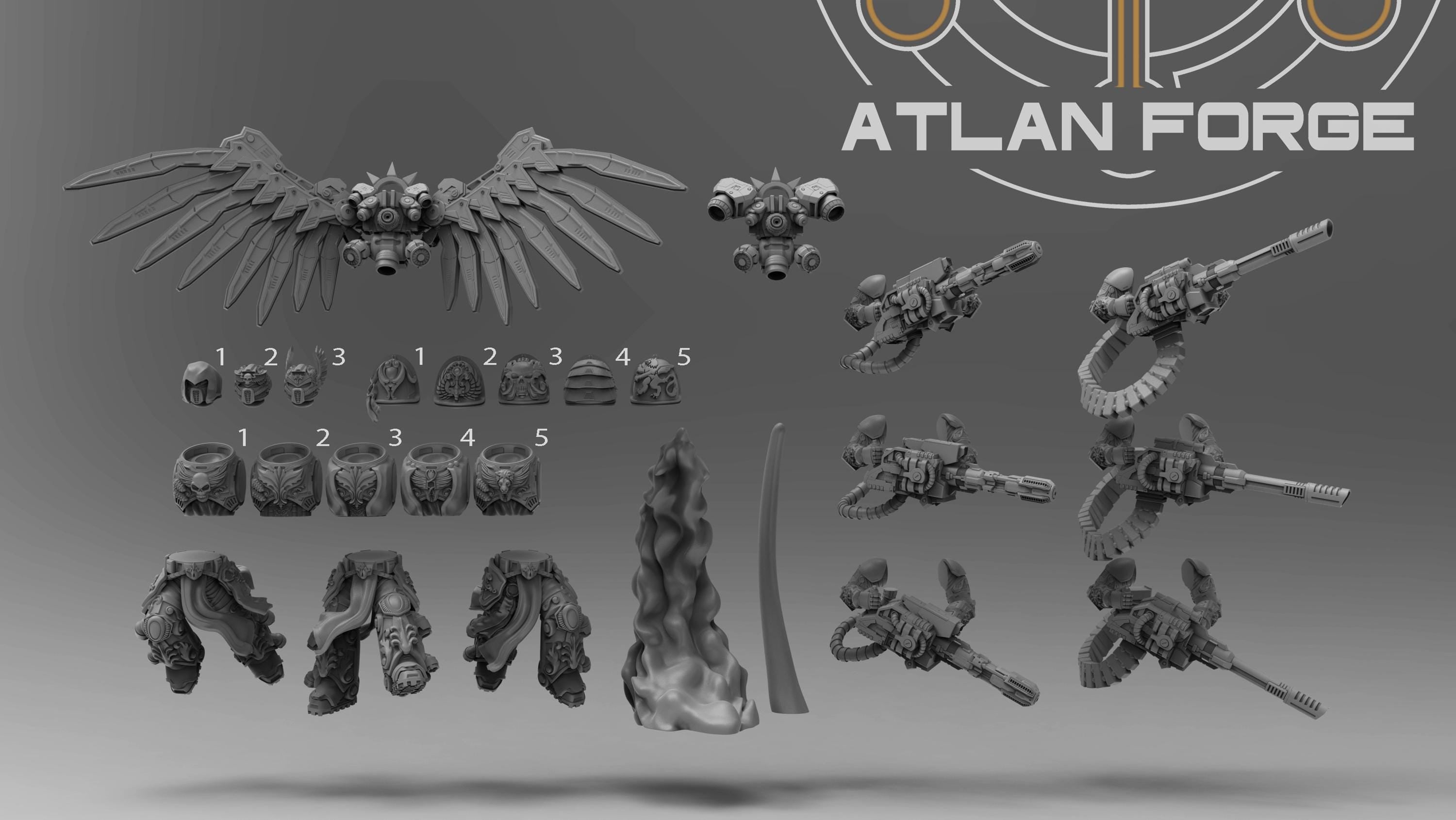 Angelic Flying Artillerymen | Atlan Forge