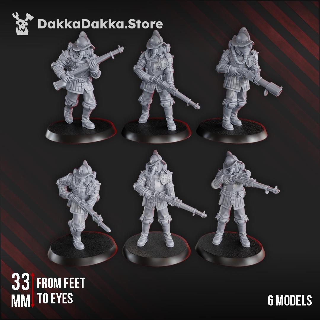Cortez's conquistadors х6 - Torquemada’s Inquisition | DakkaDakka