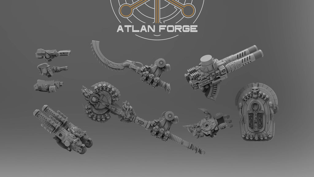 Aegyptian Royal Dreadnought | Atlan Forge