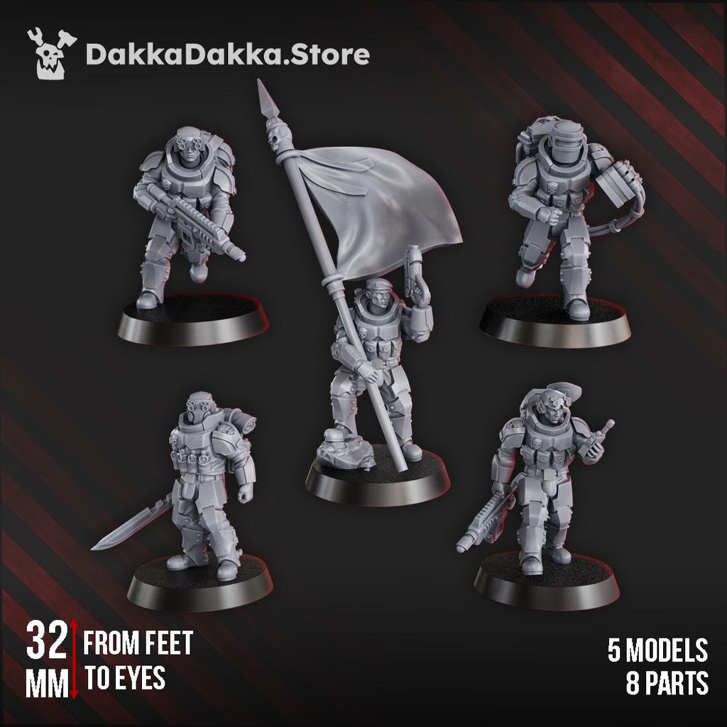 The Phaeton Lead Squad (x5) | DakkaDakkaStore