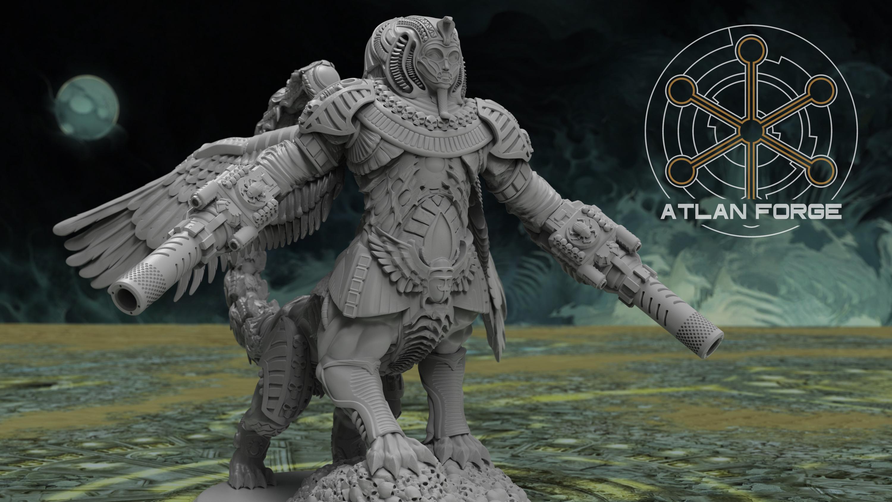 Aegyptian Battle Sphinx | Atlan Forge