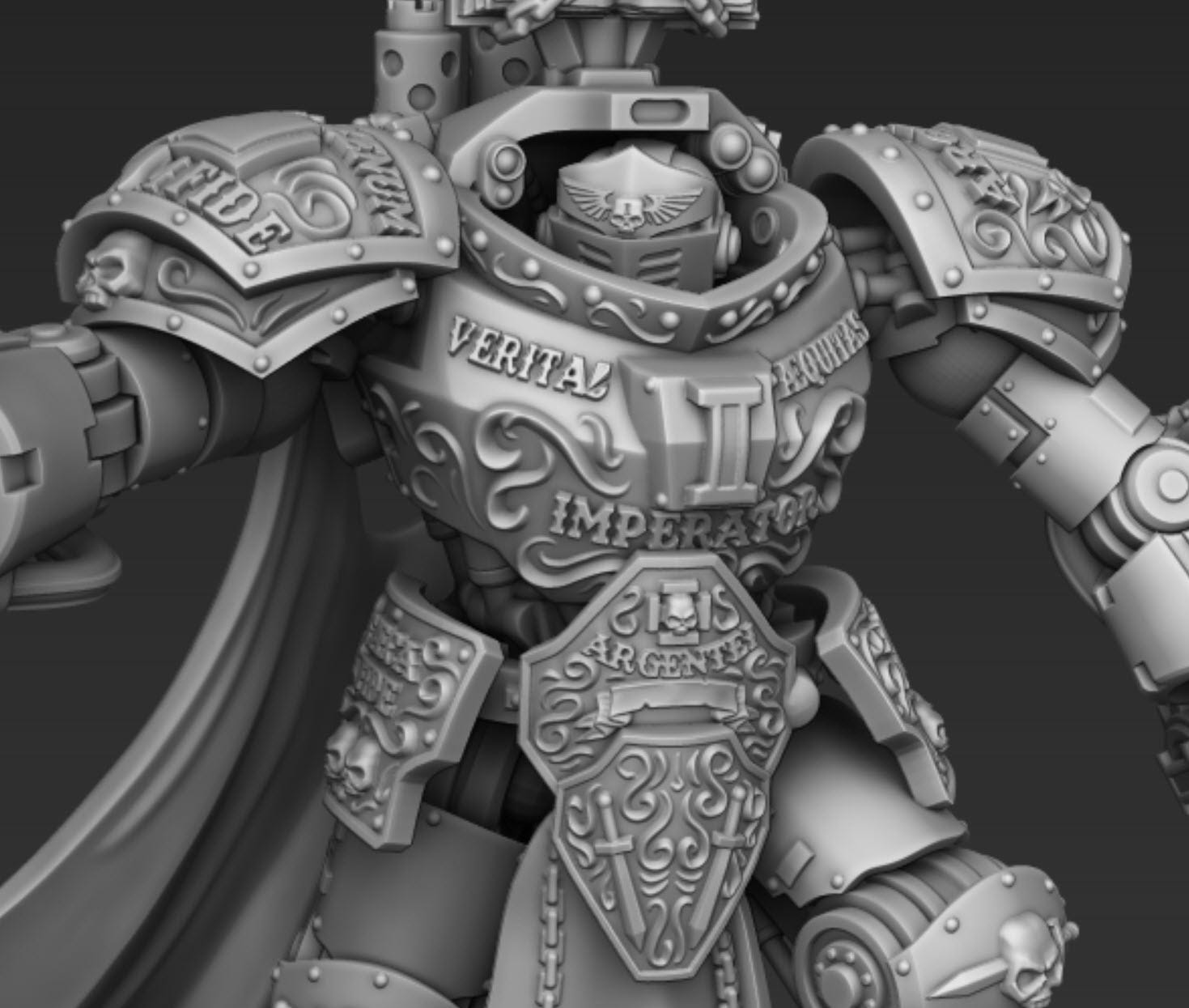 Silver Wardens Dread Walker Demon Slayer Knight Grand Master Update | DMG Minis