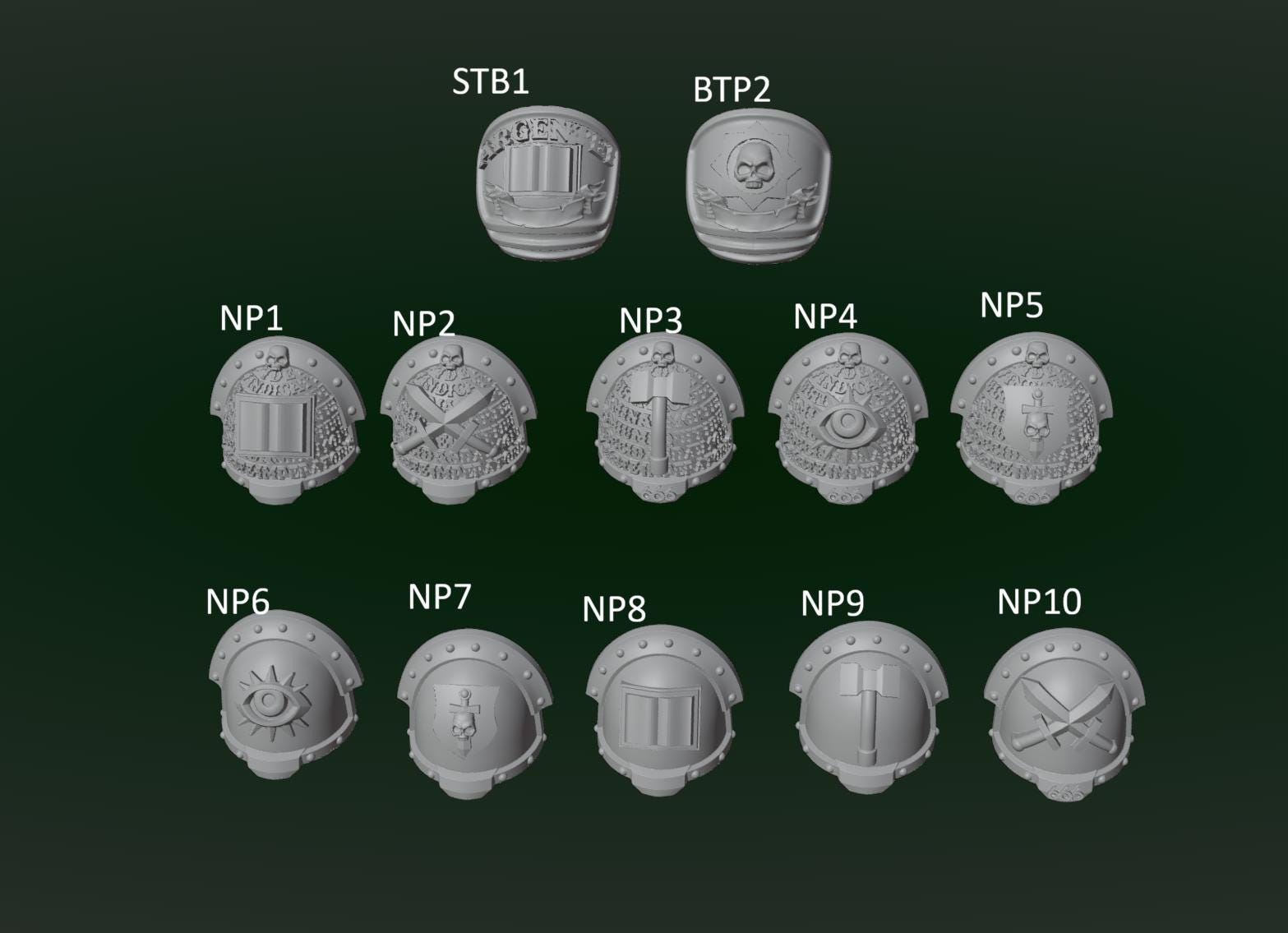 Silver Wardens Nemestrike Force Marines | DMG Minis