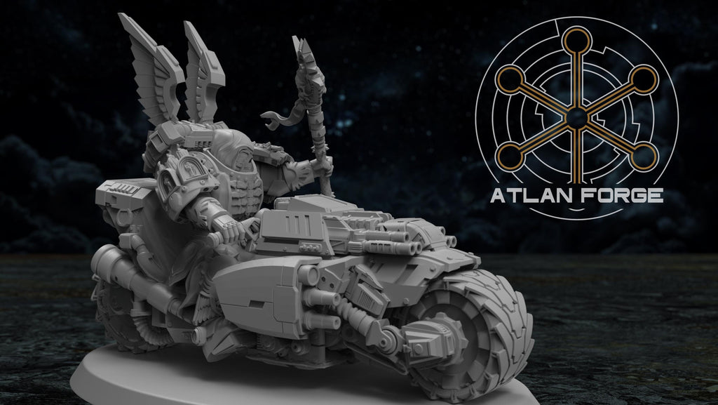 Battle Priest on Bike | Atlan Forge