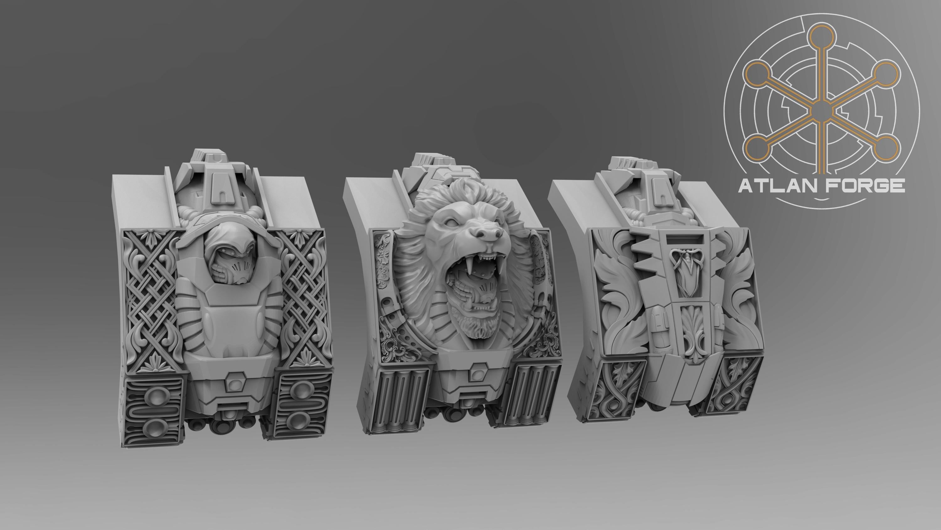 Angelic Lion Dreadnought | Atlan Forge