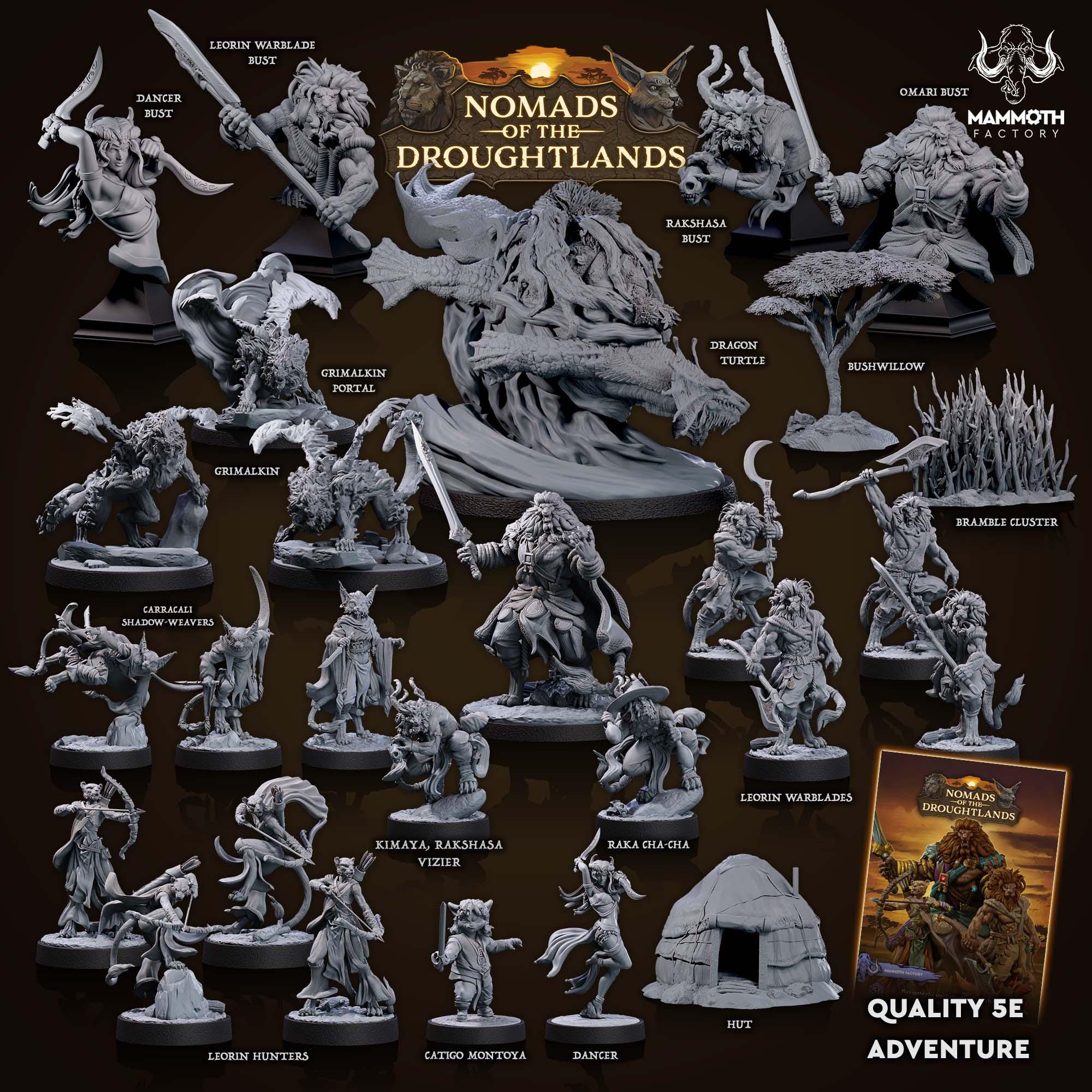 Carracali Shadow Weaver | Nomads of Droughtlands | Mammoth Factory