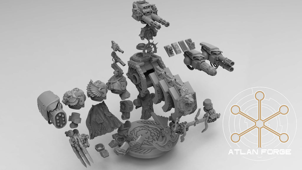 Angelic Lion Dreadnought | Atlan Forge