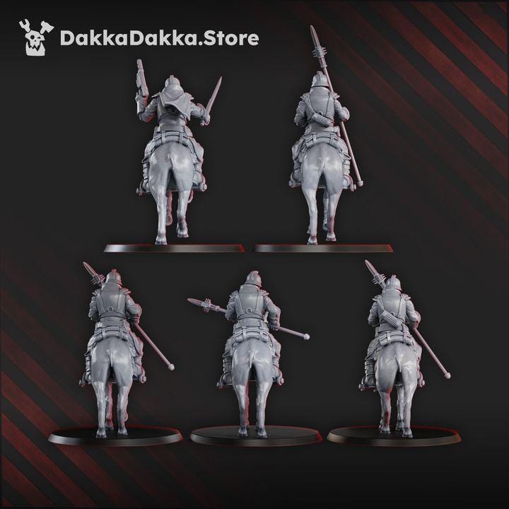 2nd Death Division Cavalry Squad x5 | DakkaDakka