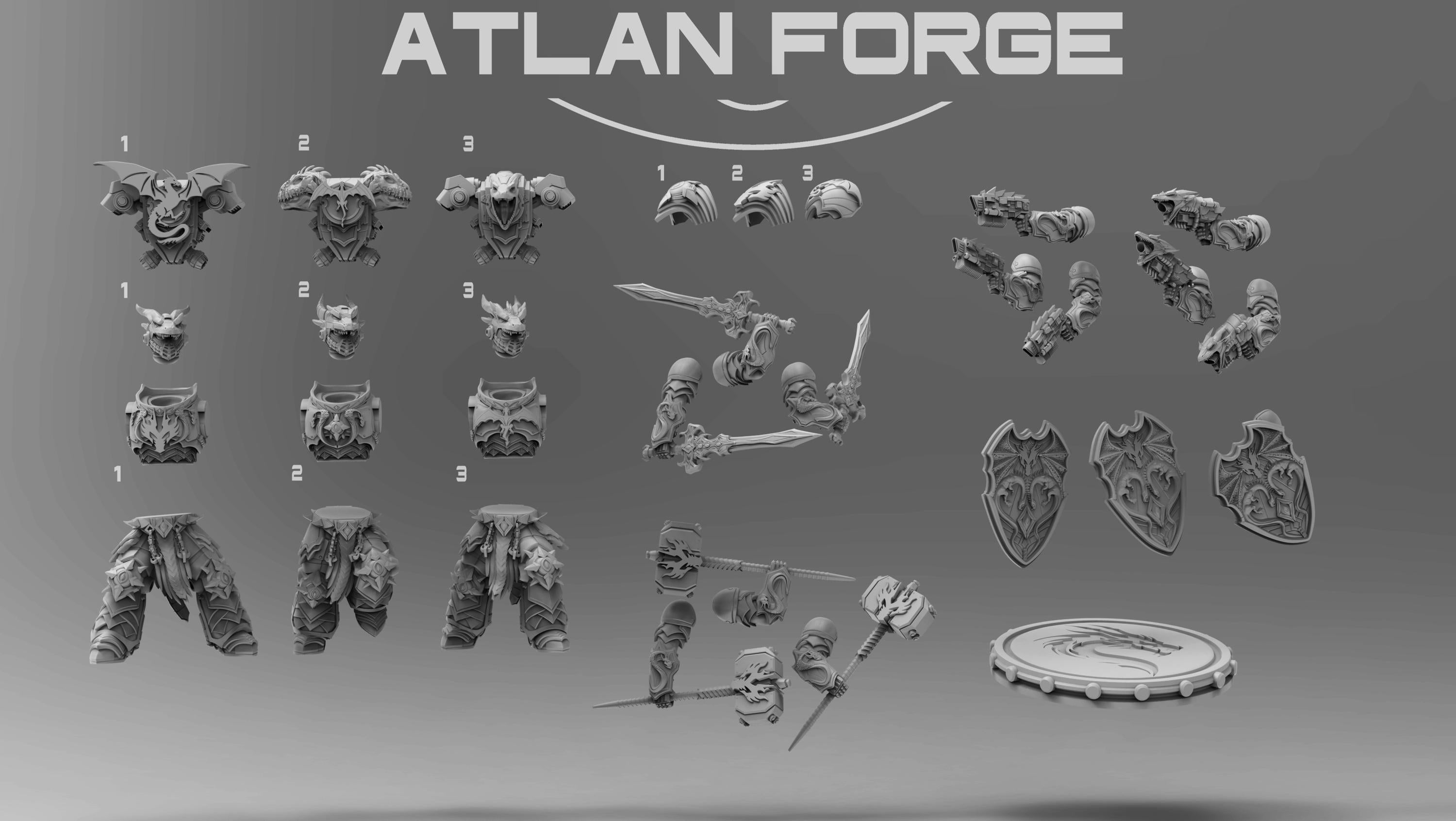 Dragon Knights Veterans | Atlan Forge