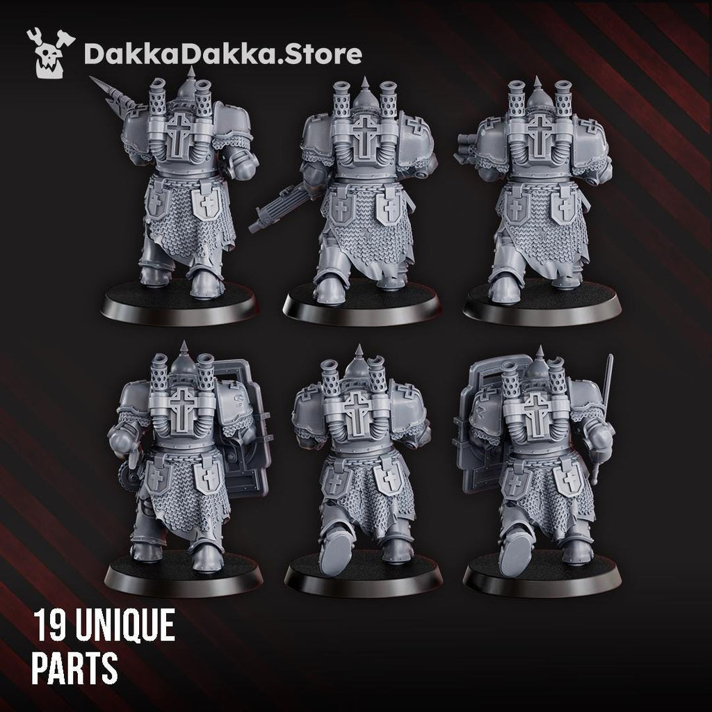 Heavy Bogatyr Squad, Steel Union Build Kit | DakkaDakka