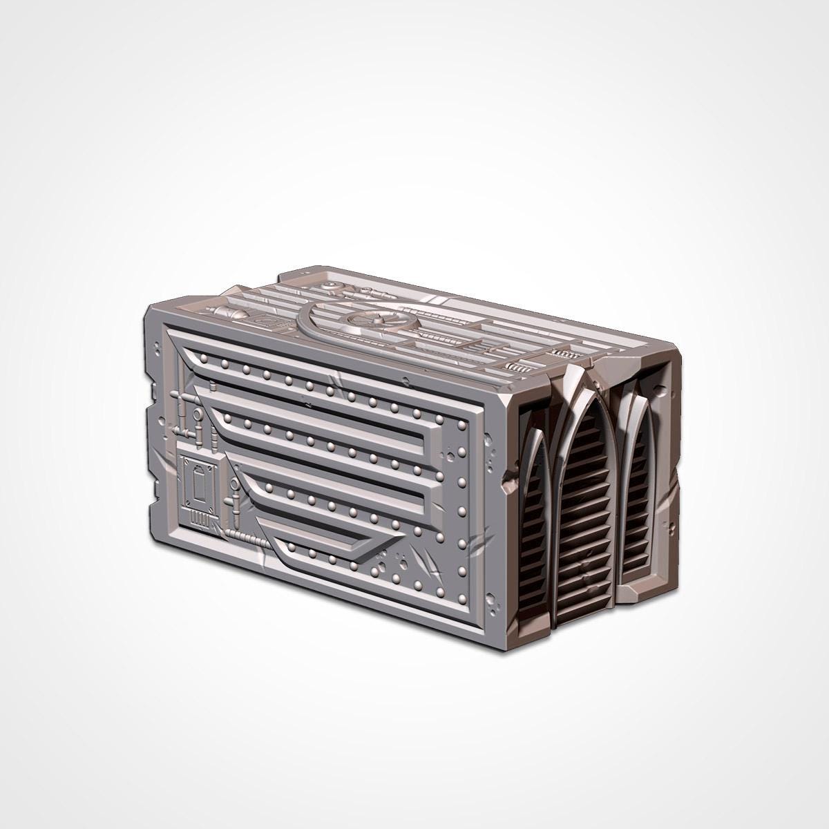 WTC Shipping Containers - Multiple Styles | Txarli Factory | 3d Printed Tabletop Wargames Terrain