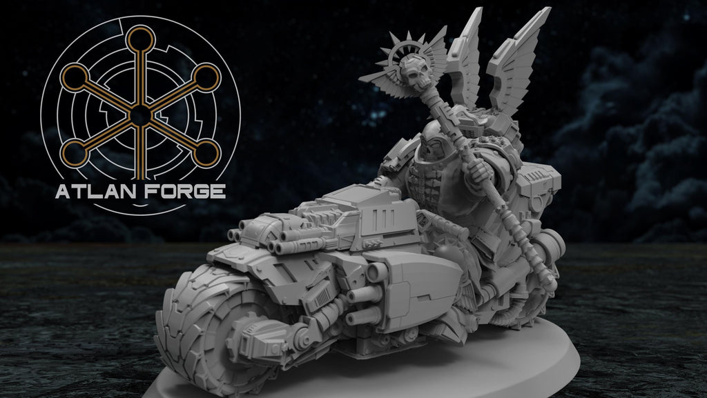 Battle Priest on Bike | Atlan Forge