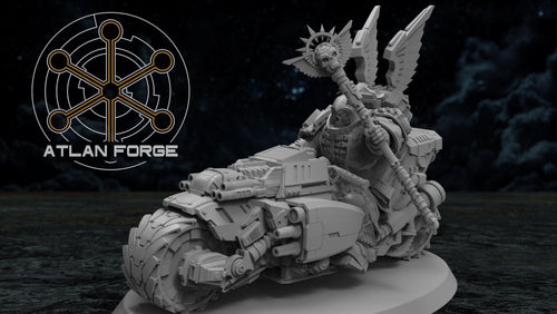 Battle Priest on Bike | Atlan Forge