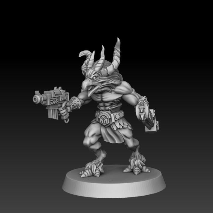 1KHijos de Pulvo Sa'Angar Birdmen | DMG Minis