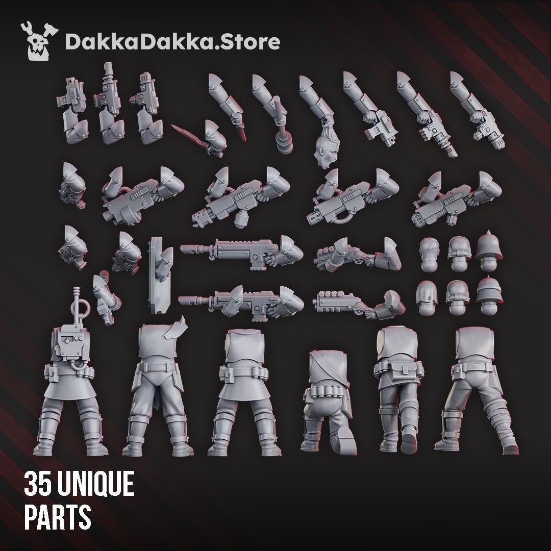 Maverick Cultists (build kit) Warcells | DakkaDakkaStore